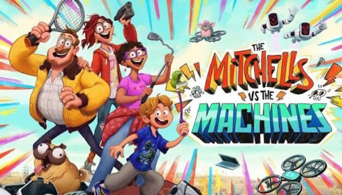 THE MITCHELLS VS THE MACHINES - ANIMATED MOVIE REVIEW