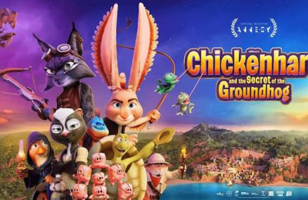 CHICKENHARE AND THE SECRET OF THE GROUNDHOG-ANIMATED MOVIE REVIEW