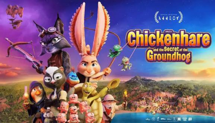 CHICKENHARE AND THE SECRET OF THE GROUNDHOG-ANIMATED MOVIE REVIEW